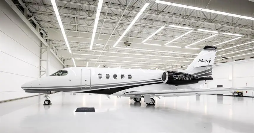 Cessna Citation Latitude N913TW operated by Flightworks, exterior