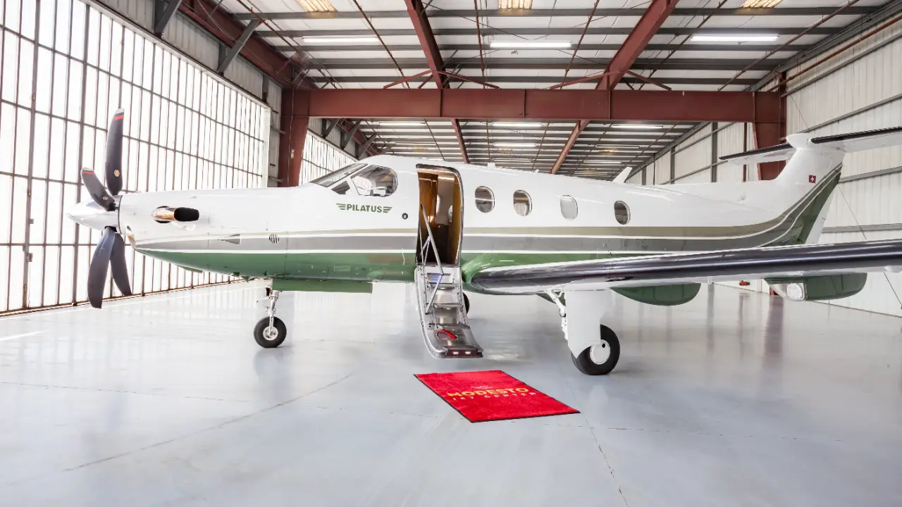 Pilatus PC-12/47 NG N917JG operated by Modesto Jet photo 2
