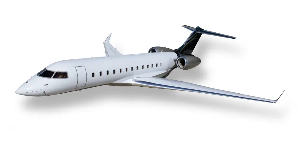 Bombardier Global 7500 N919FG operated by The Flightstar Corporation, KCMI, exterior