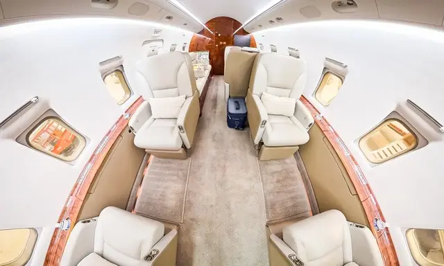 Bombardier Challenger 604 N925AF operated by SAI Flight Service, Inc., KGSP photo 5