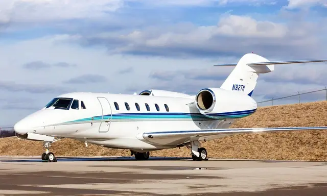 Cessna Citation X N92TH operated by Mountain Aviation, exterior