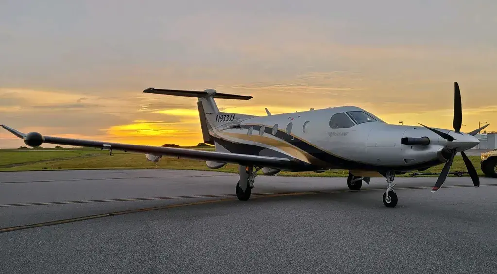 Pilatus PC-12/47 NG N933JJ operated by Air Fuga, exterior