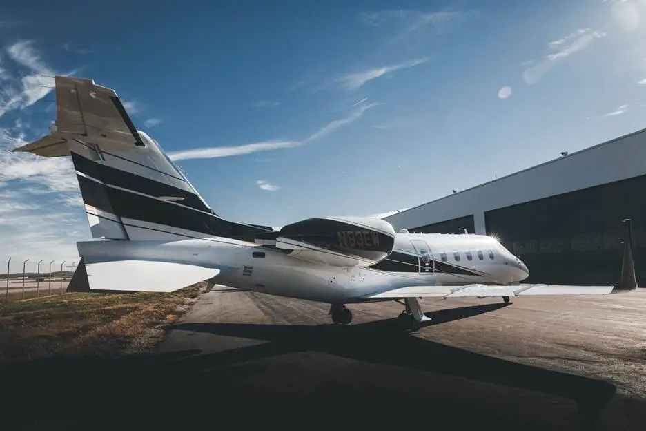Bombardier Learjet 60XR N93EW operated by Flightworks, exterior