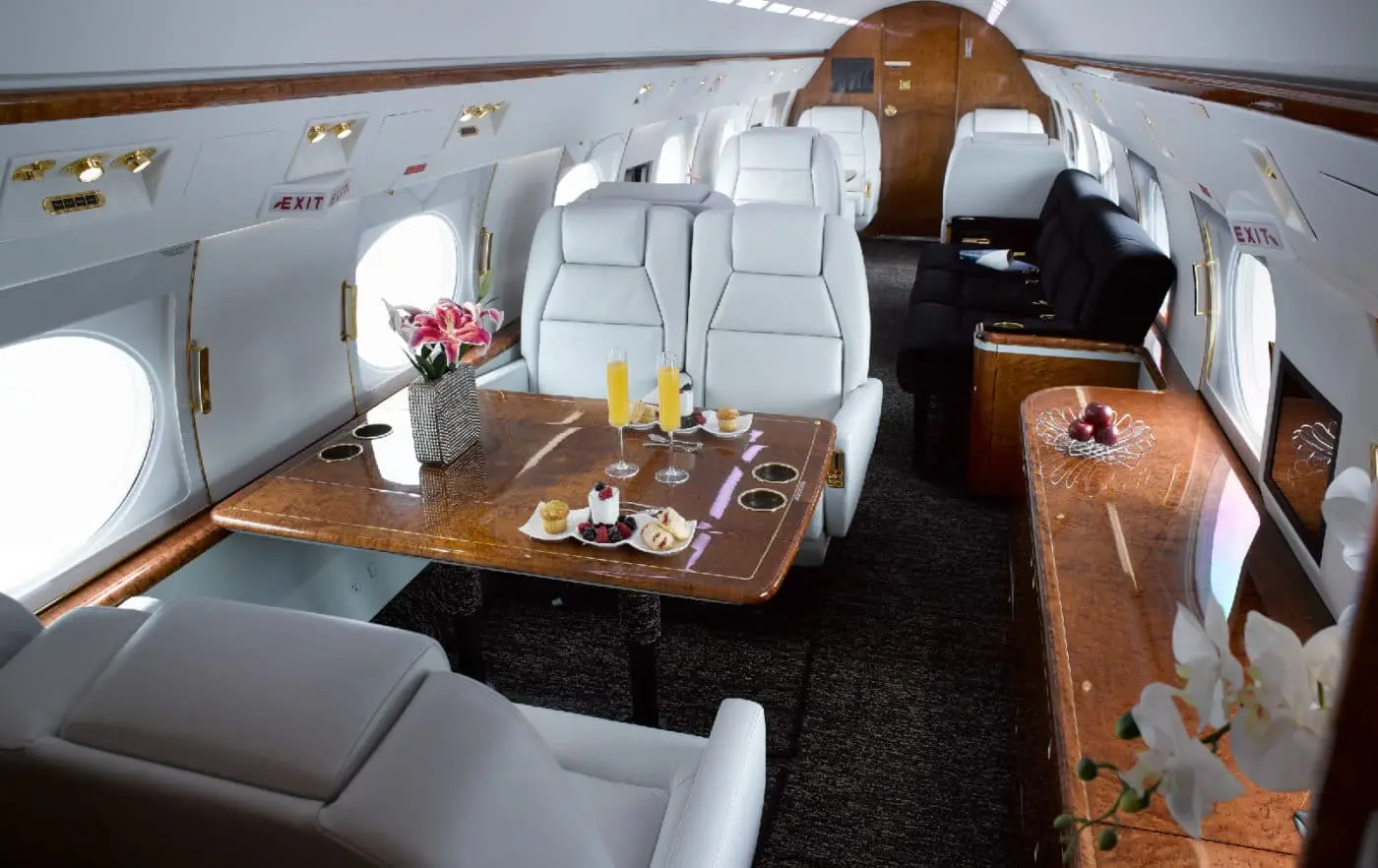 Gulfstream IV N93QQ operated by Hera Flight photo 2