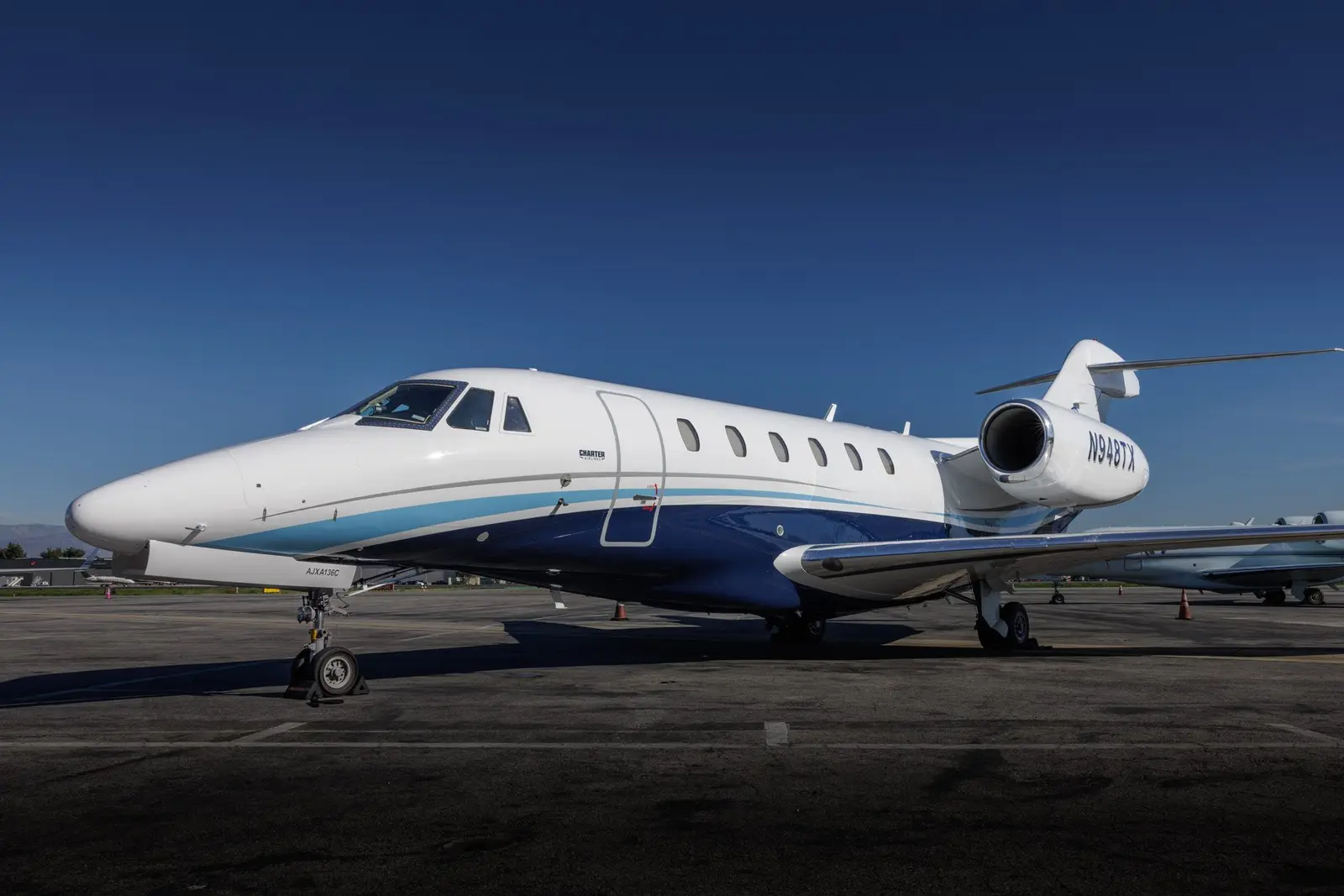 Cessna Citation X N948TX operated by Charter Airlines, LLC photo 4