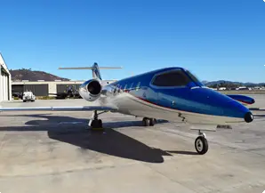 Bombardier Learjet 35A N94GP operated by Aeromedevac Air Ambulance, KSEE photo 3