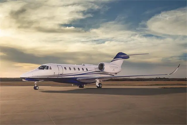 Cessna Citation X N954JS operated by Baker Aviation, LLC photo 4