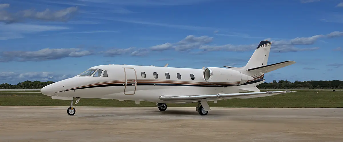 Cessna Citation XLS+ N95NP operated by Priester Aviation, KPWK, exterior