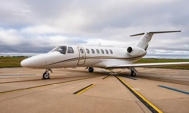 Cessna Citation CJ3 N95TX operated by Northern Jet Management, Inc., KORD photo 4