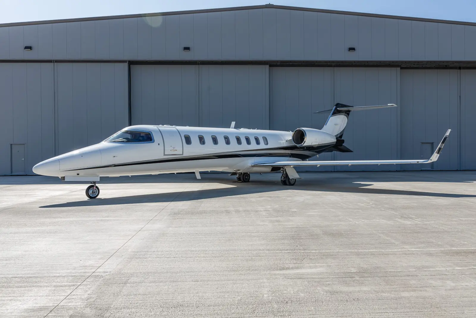 Bombardier Learjet 45 N960AS operated by Aviation Advisor, Inc., exterior
