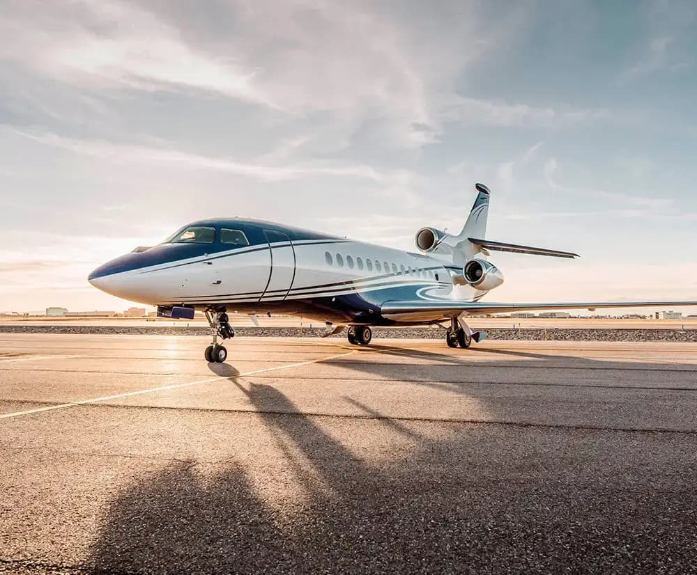 Dassault Falcon 900EX EASy N963RS operated by Solairus Aviation, exterior