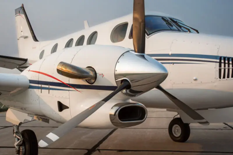Beechcraft King Air C90A N968DB operated by Silverhawk Aviation photo 4