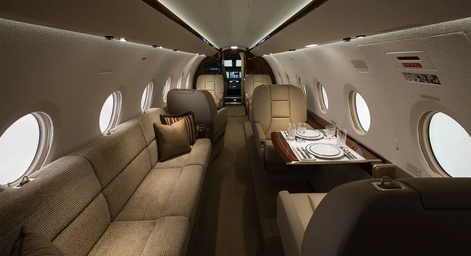 Gulfstream G280 N96FT operated by Western Air Charter, Inc photo 5