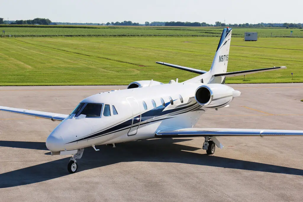 Cessna Citation Excel N97VS operated by Jet Air, Inc., exterior