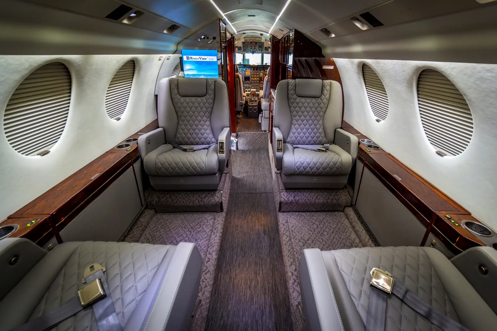 Dassault Falcon 50 N980DM operated by Aurora Aviation photo 6