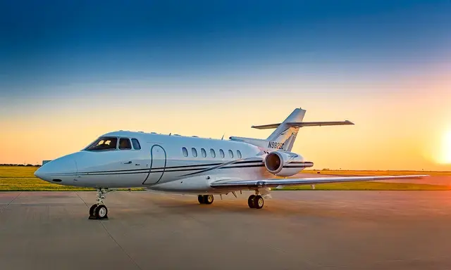 Beechcraft Hawker 1000 N982EC operated by Mac Air Group, exterior