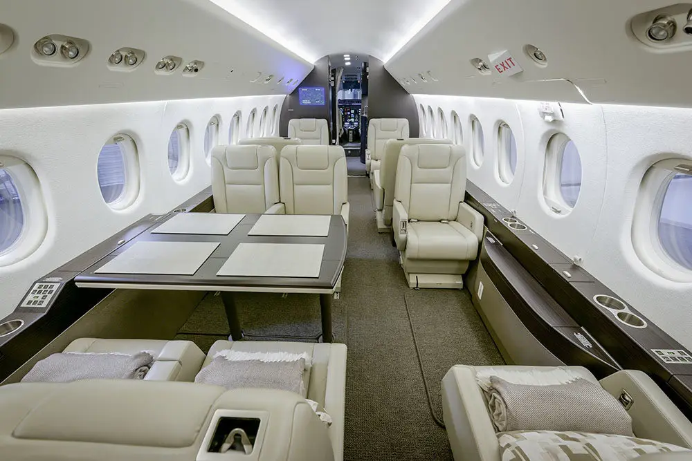 Dassault Falcon 2000 N98RP operated by Reliance Jet photo 6