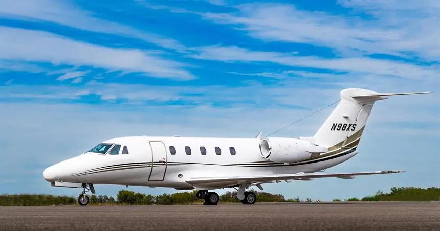 Cessna Citation VII N98XS operated by Choice Aviation, LLC, exterior