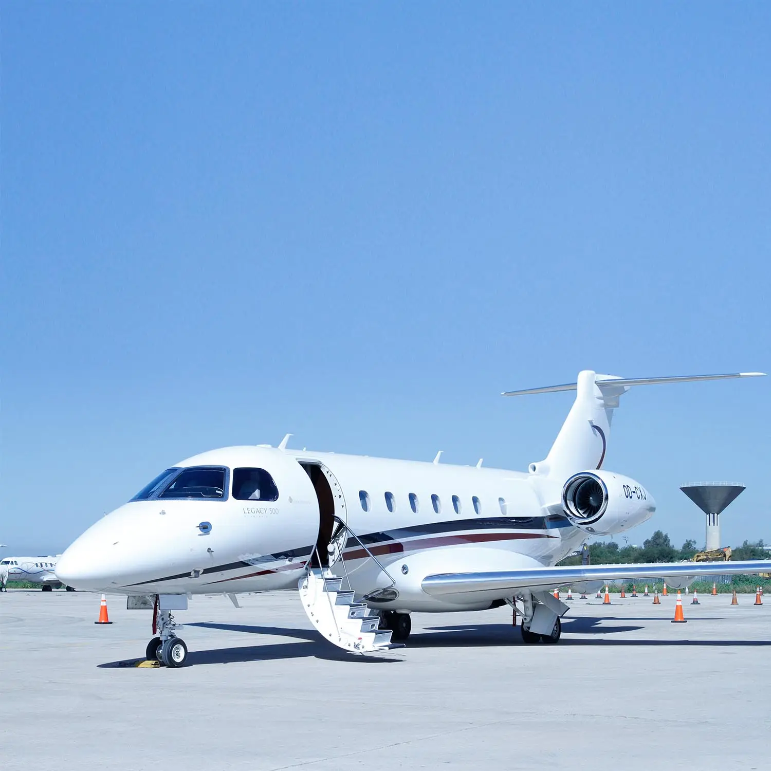 Embraer Legacy 500 OD-CXJ operated by Cedar Executive, exterior