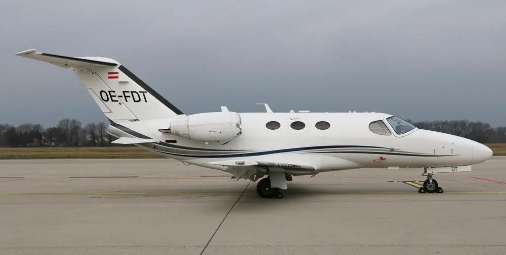 Cessna Citation Mustang OE-FDT operated by GlobeAir photo 2