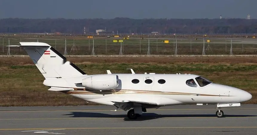 Cessna Citation Mustang OE-FNP operated by GlobeAir photo 4