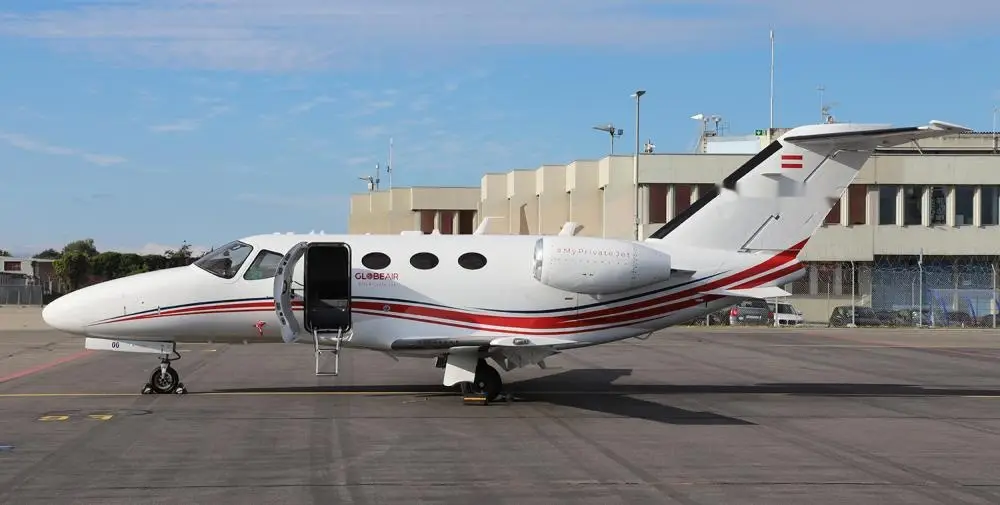 Cessna Citation Mustang OE-FOG operated by GlobeAir photo 4