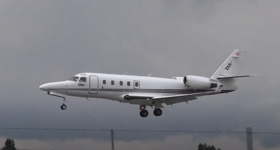 IAI Astra SPX OE-GBE operated by Tyrol Air Ambulance GmbH photo 2