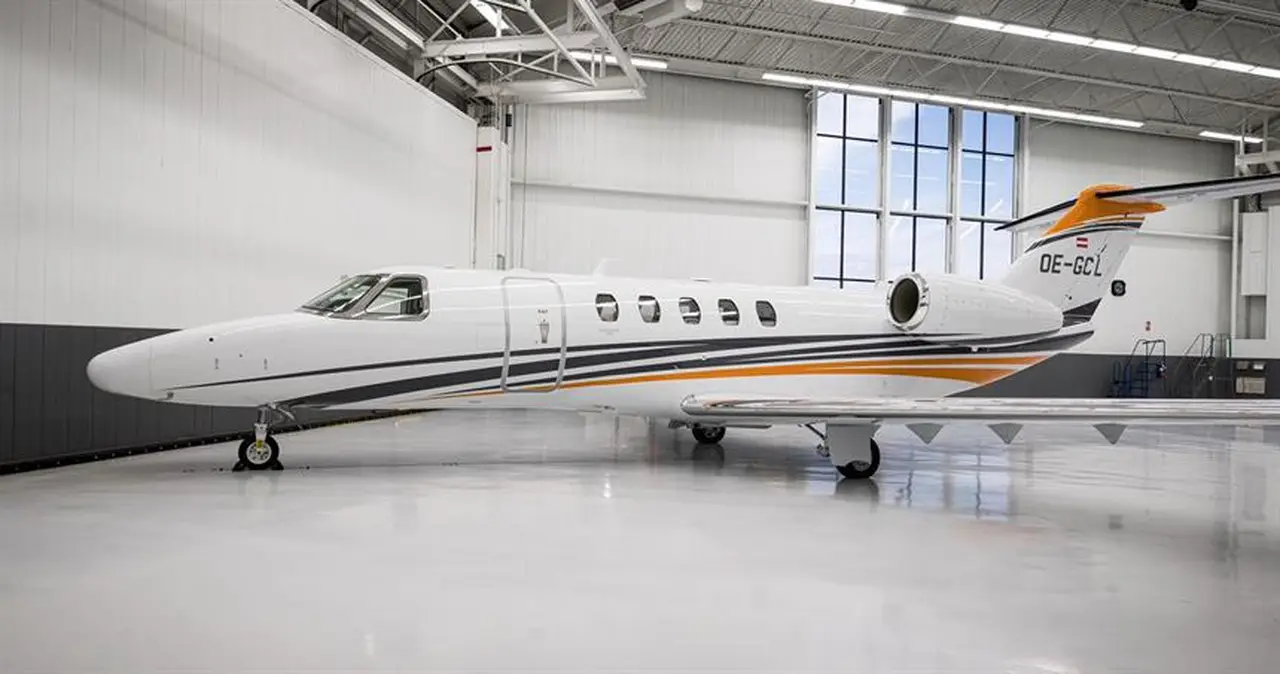 Cessna Citation CJ4 OE-GCL operated by Avcon Jet AG, exterior