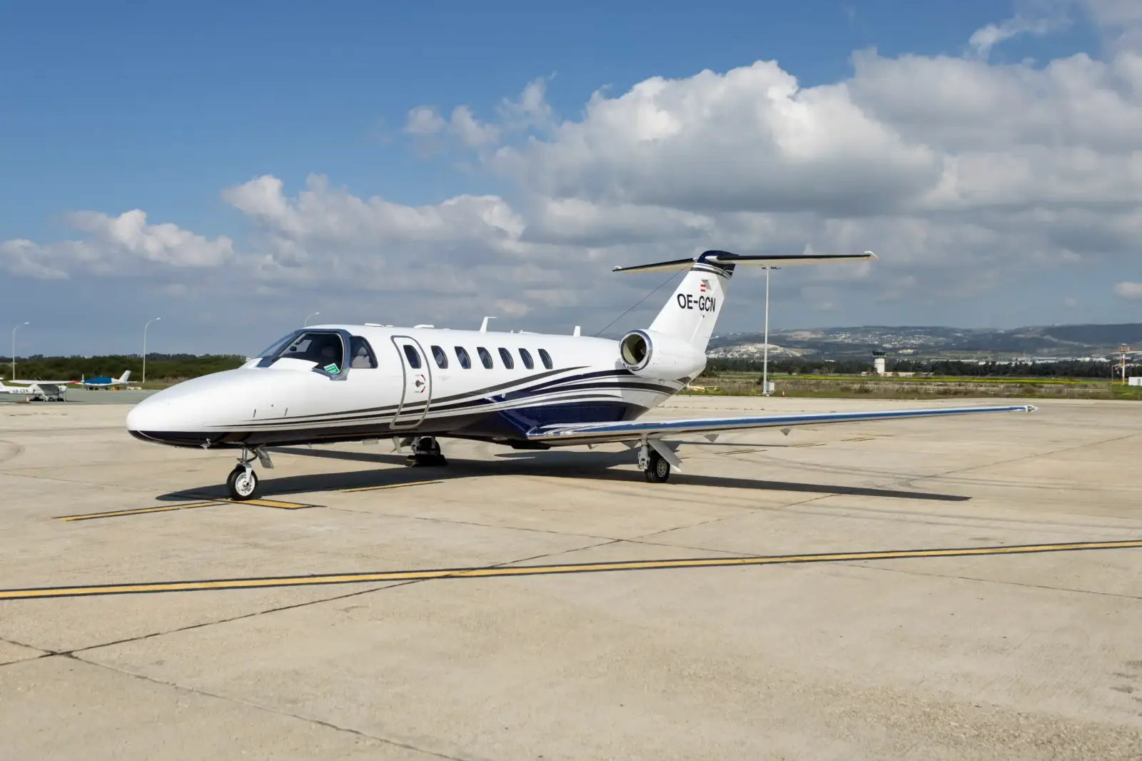 Cessna Citation CJ3+ OE-GCN operated by Skyside GmbH, exterior