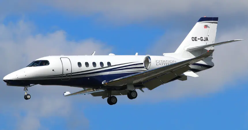 Cessna Citation Latitude OE-GJA operated by Premium Jet AG, exterior