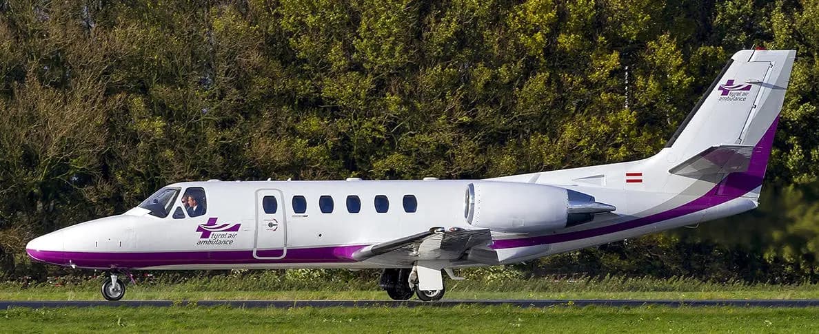 Cessna Citation Bravo OE-GPS operated by Tyrol Air Ambulance GmbH photo 3