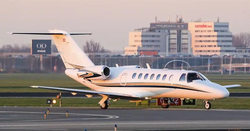 Cessna Citation CJ3 OE-GSF operated by JetView GmbH photo 4