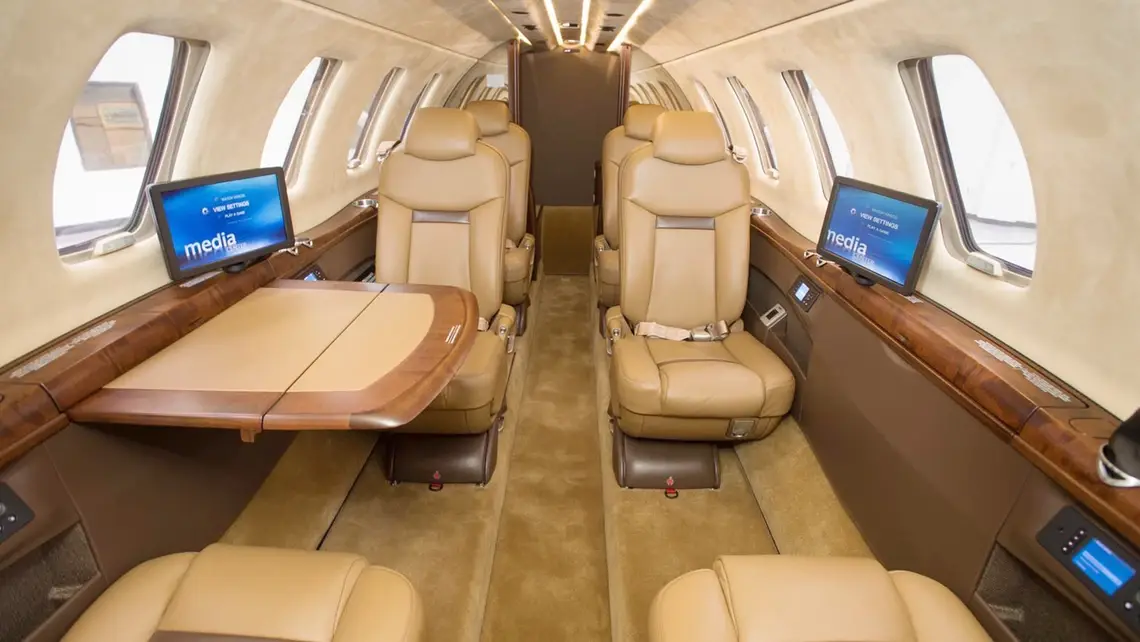 Cessna Citation CJ4 OE-GTI operated by Salzburg Jet Aviation GmbH photo 2