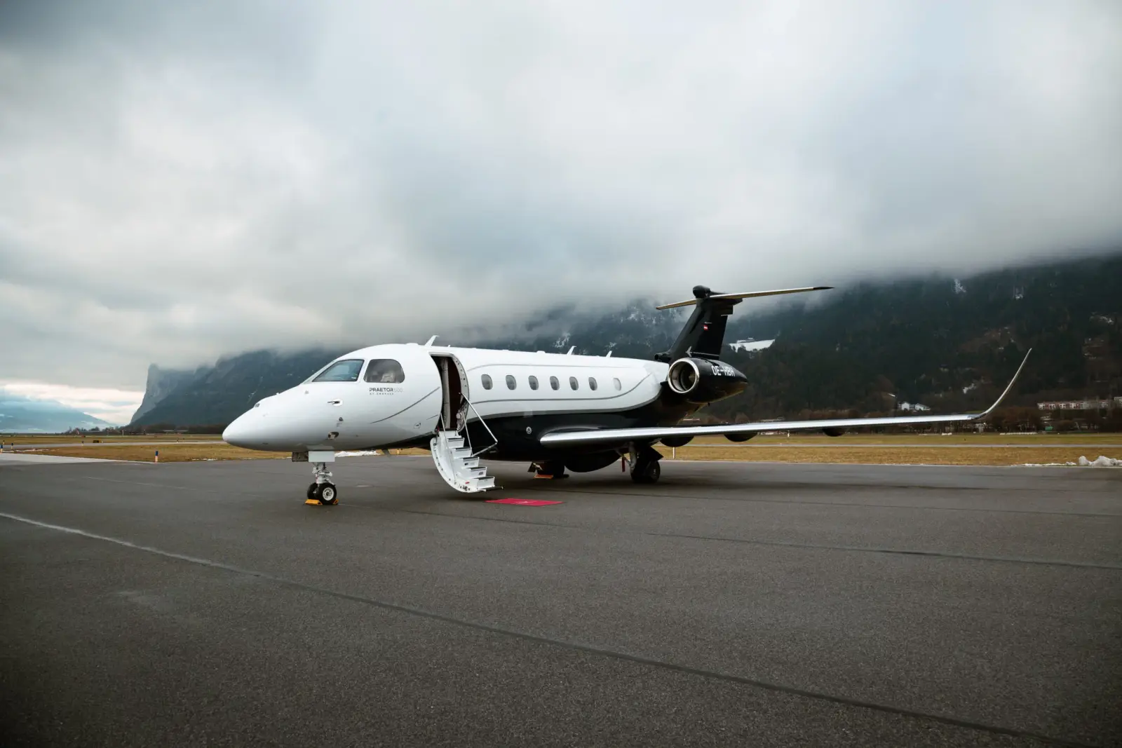 Embraer Praetor 600 OE-HBH operated by SPARFELL Aviation Group, exterior