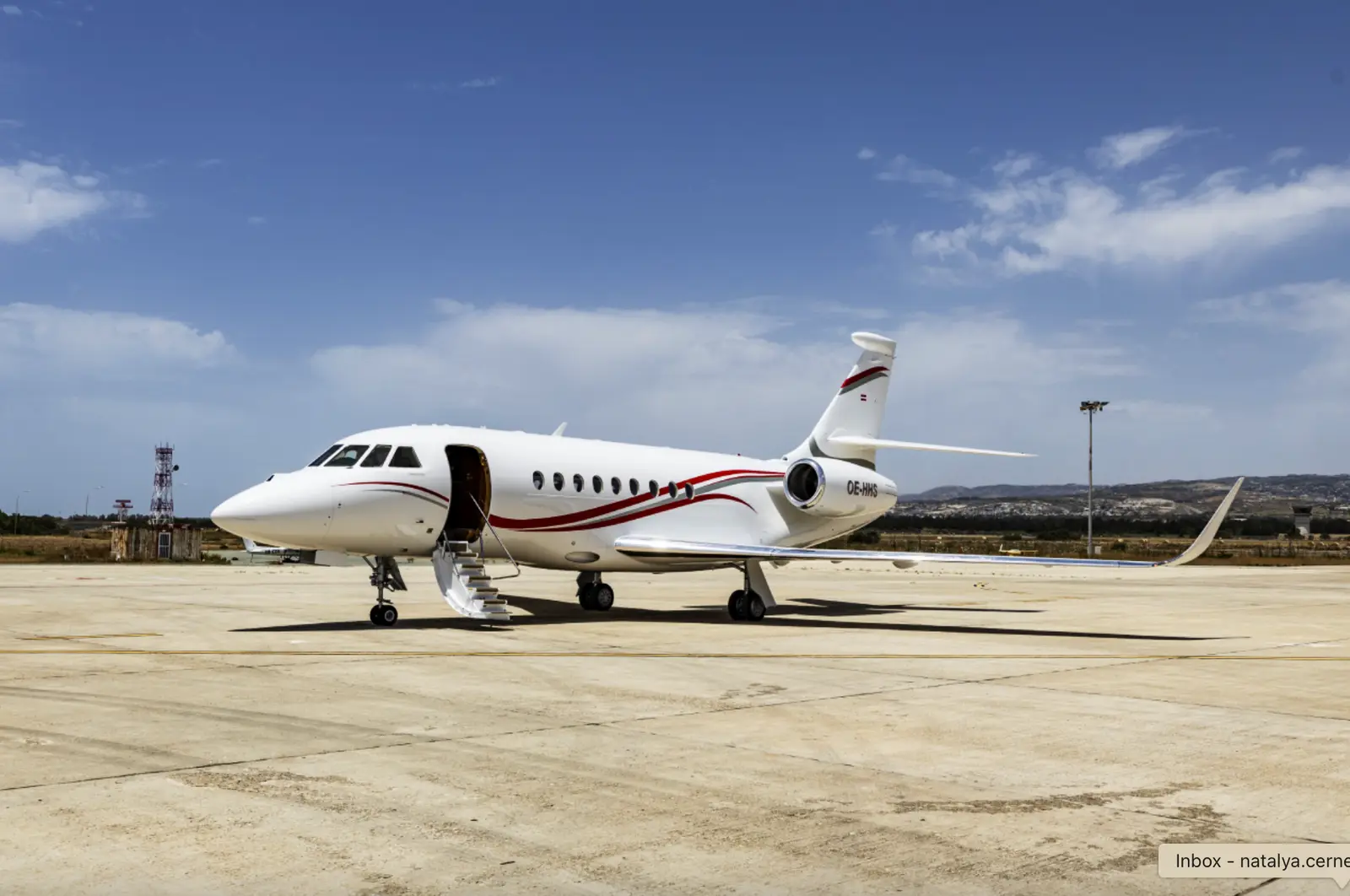Dassault Falcon 2000LX OE-HHS