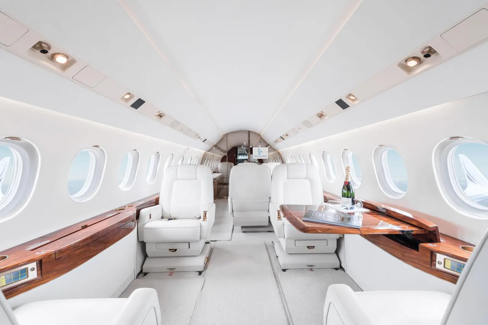 Dassault Falcon 2000LX OE-HMR operated by MHS Aviation GmbH photo 2