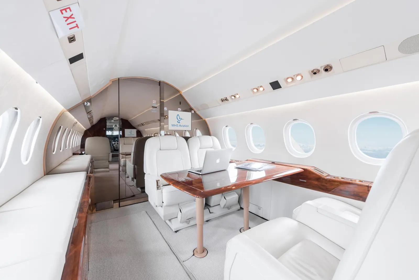 Dassault Falcon 2000LX OE-HMR operated by MHS Aviation GmbH photo 5