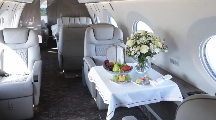 Gulfstream GVII-G500 OE-IDZ operated by SPARFELL Aviation Group photo 6