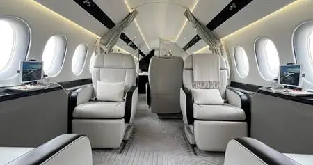 Dassault Falcon 8X OE-IOE operated by JetView GmbH photo 2