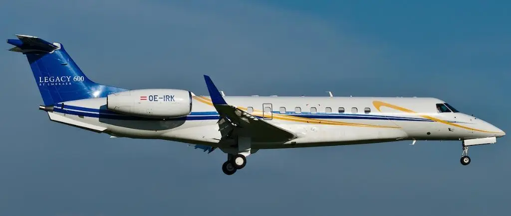 Embraer Legacy 600 OE-IRK operated by Avcon Jet AG, exterior