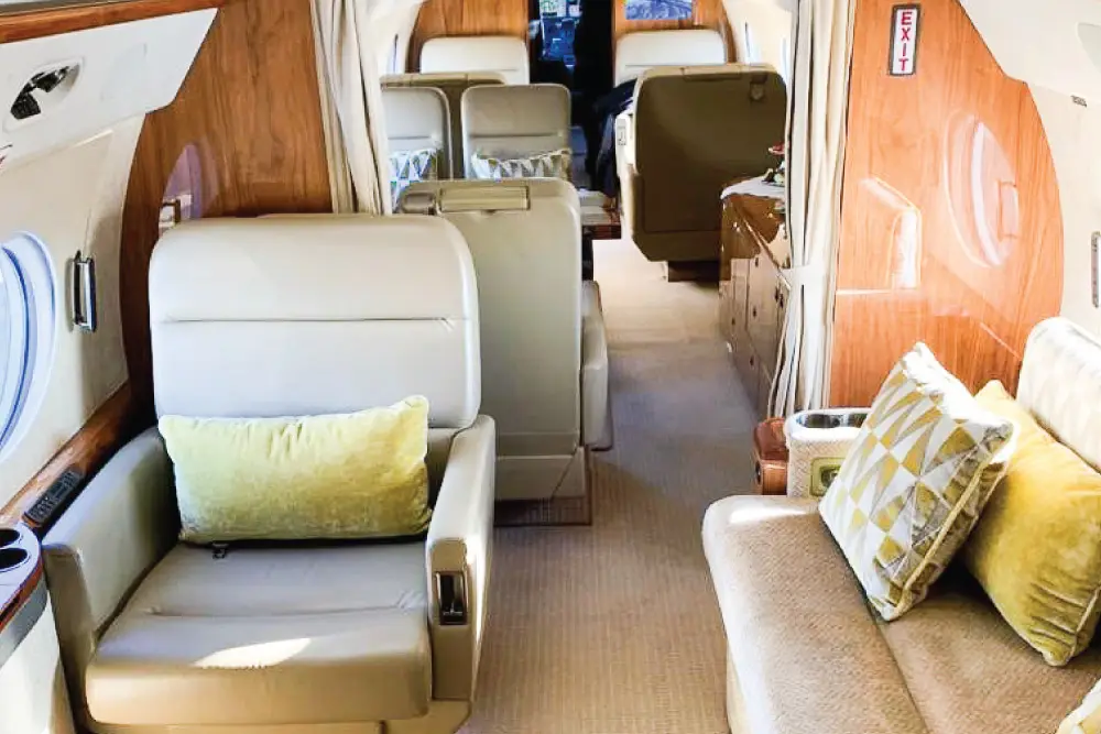 Gulfstream G450 OE-ITC operated by Luxaviation Group Europe, exterior