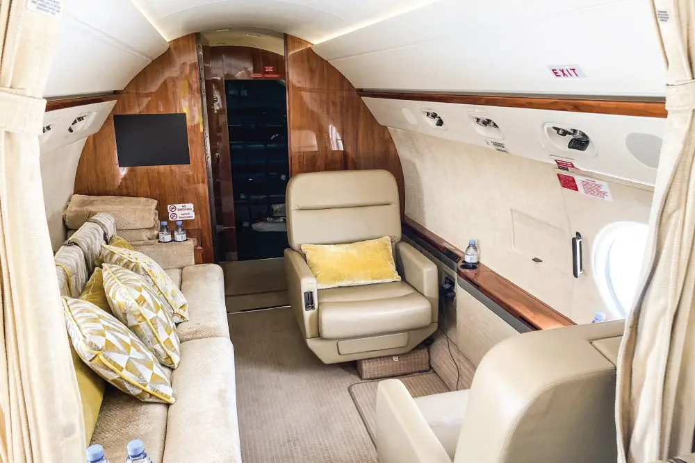 Gulfstream G450 OE-ITC operated by Luxaviation Group Europe photo 2