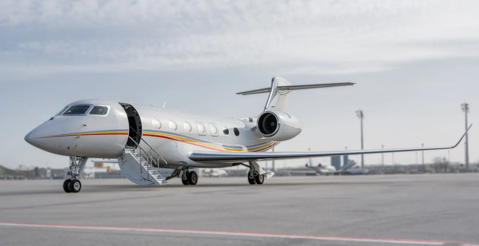 Gulfstream GVII-G500 OE-LUB operated by Bairline Fluggesellschaft photo 2