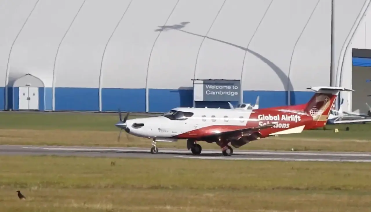 Pilatus PC-12/47 NG OH-BSL operated by Fly 7 Executive Aviation photo 2