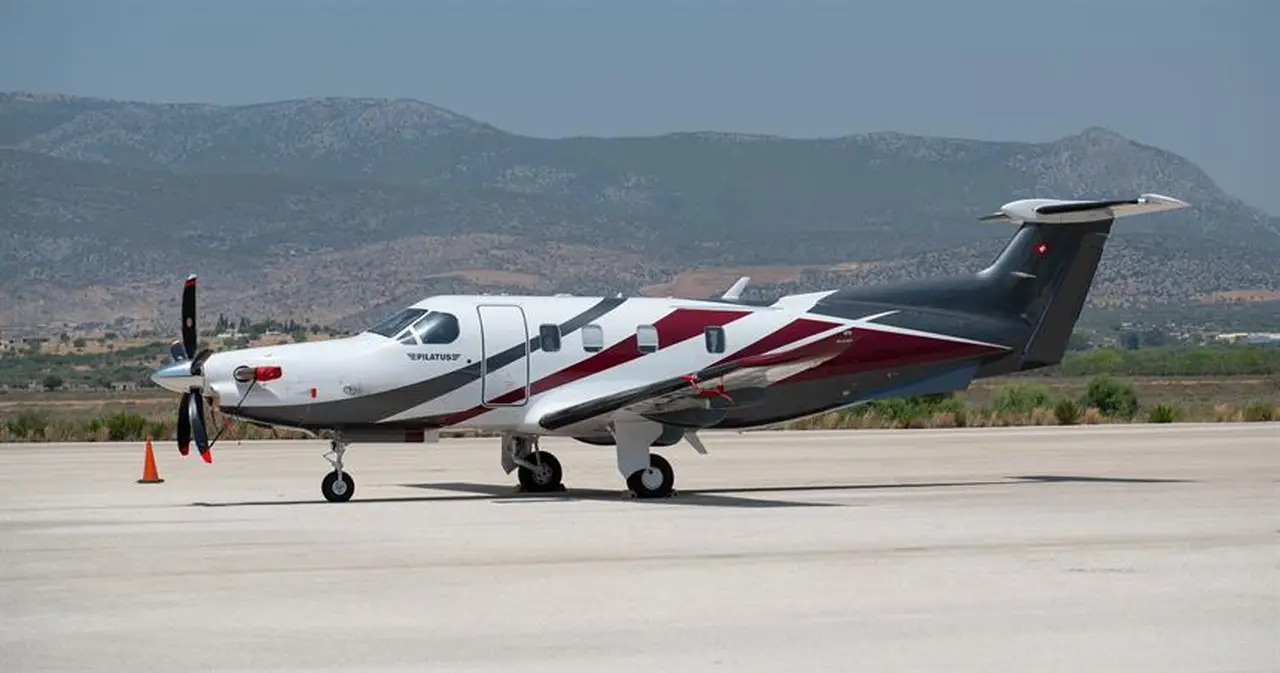 Pilatus PC-12/47 NG OH-FUK operated by Fly 7 Executive Aviation photo 2