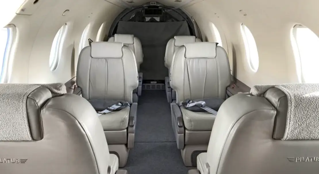 Pilatus PC-12/47 NG OH-JEM operated by Fly 7 Executive Aviation photo 2