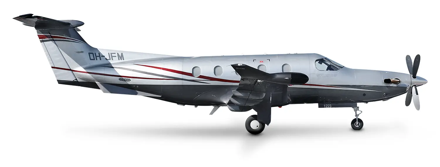 Pilatus PC-12/47 NG OH-JFM operated by Fly 7 Executive Aviation photo 2
