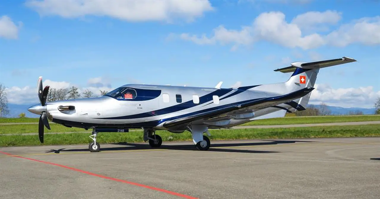 Pilatus PC-12/47 NG OH-MAN operated by Fly 7 Executive Aviation photo 2