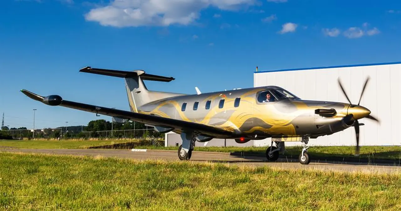 Pilatus PC-12/47 NG OH-RJD operated by Fly 7 Executive Aviation photo 5