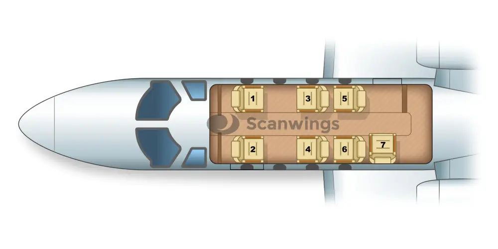 Cessna Citation CJ2+ OH-SWI operated by Scanwings photo 3